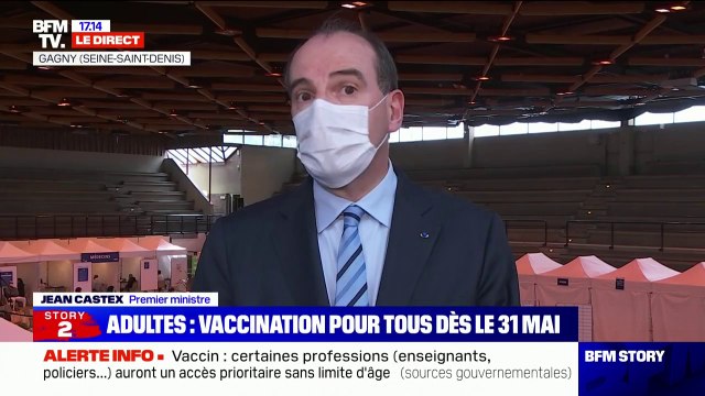 Jean Castex sur l'élargissement de la vaccination: Nous devons toujours avoir pour priorité les personnes les plus vulnérables