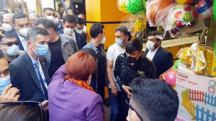 Meral Akşener'in Çayeli programında da gerginlik çıktı