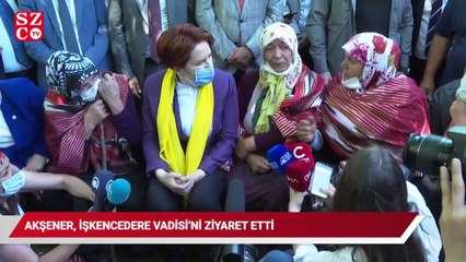 Akşener, İşkencedere Vadisi'ni ziyaret etti