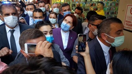 Akşener'in Rize programı gergin devam ediyor