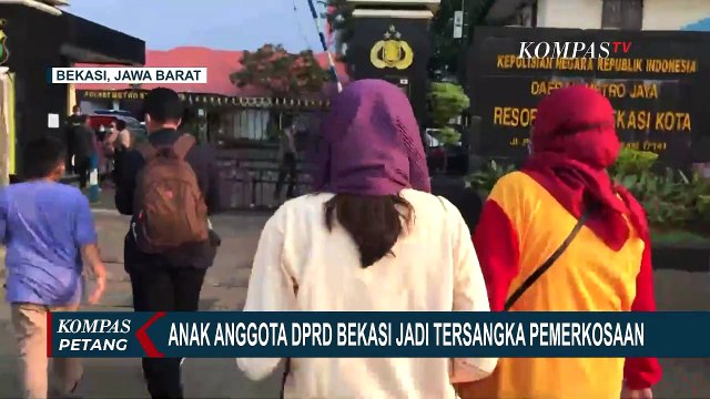 Anak Anggota DPRD Bekasi Jadi Tersangka Pemerkosaan