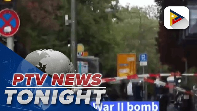 25-K people evacuated after WWII bomb found in Germany; Expired AstraZeneca vaccine doses burned in Malawi; Chinese rover returns first pictures taken on Mars