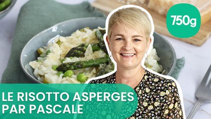 Recette du risotto aux asperges et petits pois - 750g