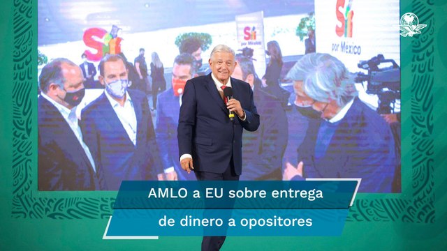 AMLO a EU sobre dinero a MCCI: No estoy de acuerdo en que lo estén pensando; espero respuesta