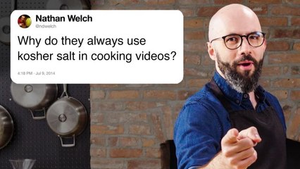 Babish Answers Cooking Questions From Twitter