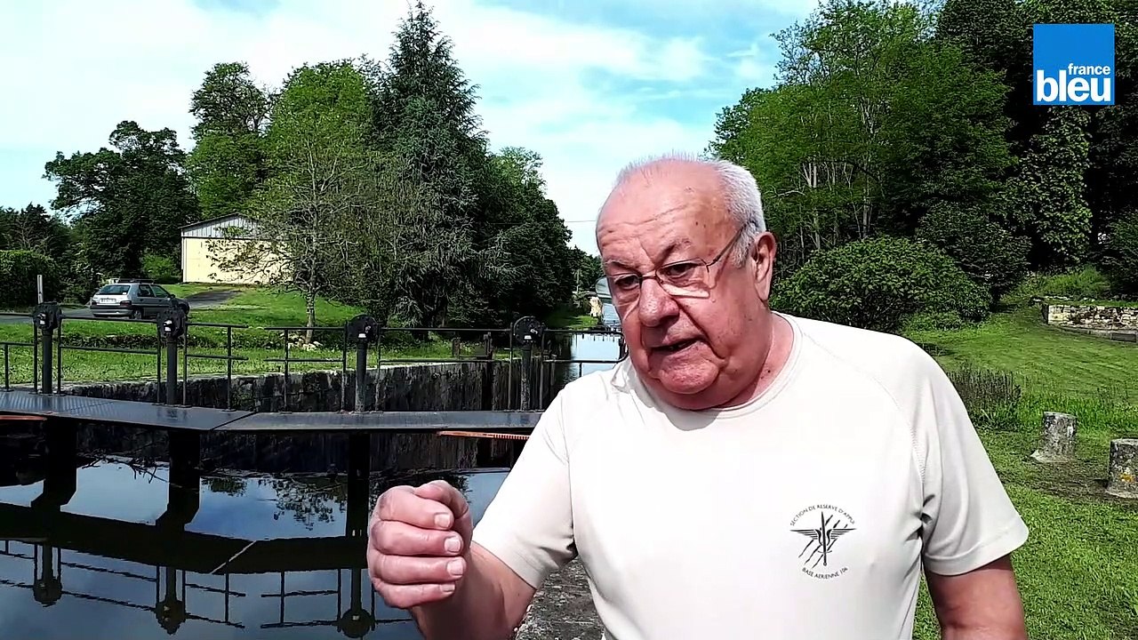 Au fil de l'eau - Félix Fargues, ancien agent technique du canal de Lalinde