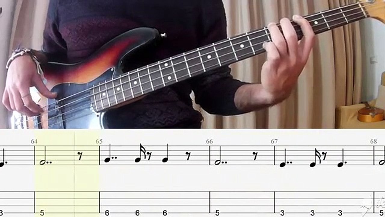 The Fray - How To Save A Life Bass Cover + Tab + Score