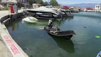 Varios pueblos evacuados en Grecia por importante incendio forestal