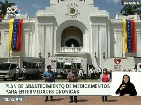 Realizan Plan de Abastecimiento de Medicamentos para enfermedades crónicas en el edo. Aragua