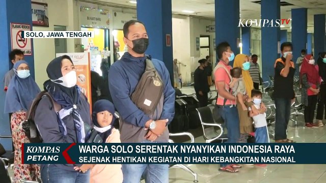 Hari Kebangkitan Nasional, Warga Solo Serentak Nyanyi Indonesia Raya