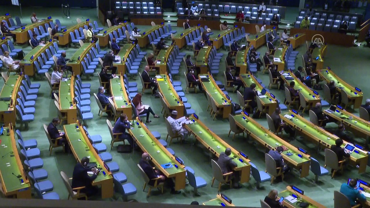 NEW YORK - Çavuşoğlu: 'Bu saldırgan eylemler bir savaş suçu teşkil etmekte'