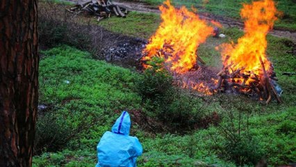 Almora: No place for Cremation, bodies burned in forest