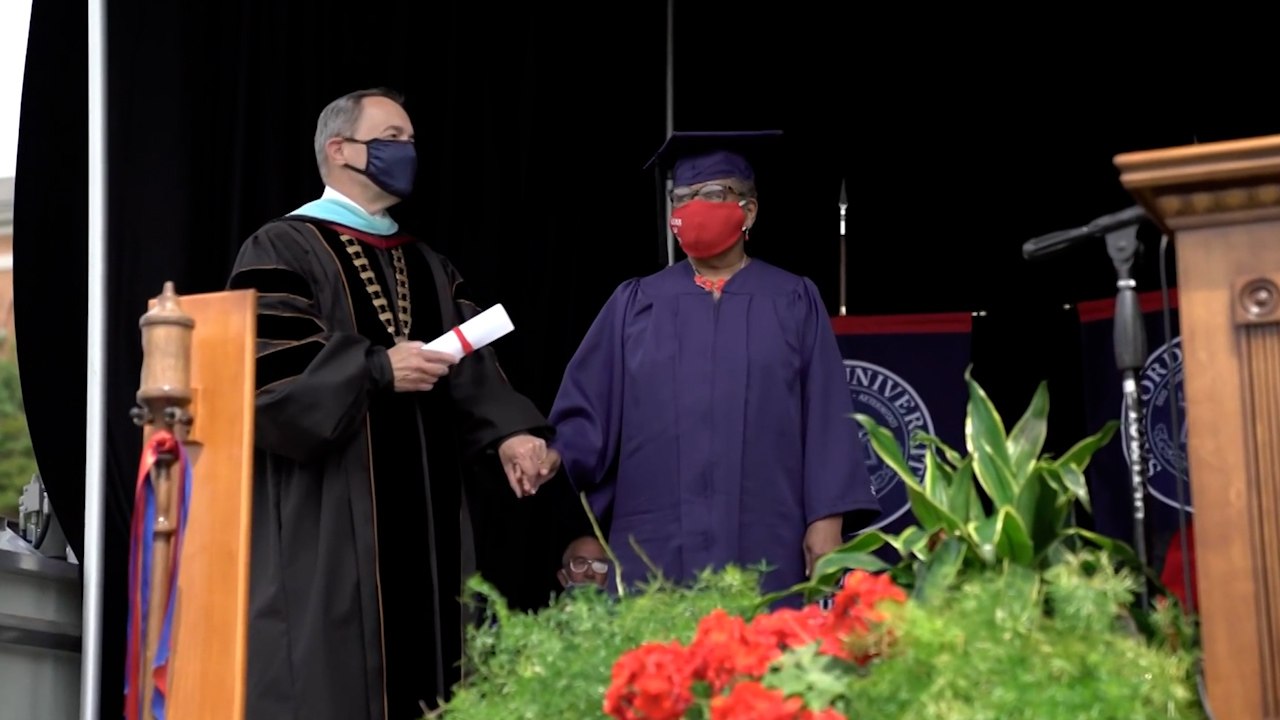 78-Year-Old Woman Realizes Dream Of Graduating College