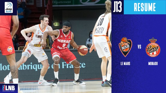 Le Mans vs. Monaco (71-86) - Résumé - 2020/21