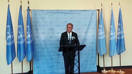 Shah Mahmood Qureshi Press Conference in New York After UN Speech - Republic News