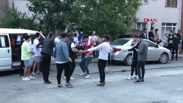 ZONGULDAK MASKE VE SOSYAL MESAFESİZ 'ASKER UĞURLAMASI'