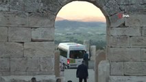 Son dakika haberleri | Bakan Kurum, Kibyra Antik Kenti'nde incelemelerde bulundu