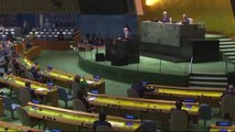 Son dakika haber | Filistin Dışişleri Bakanı Maliki, BM Genel Kurulu Filistin Özel oturumunda konuştu