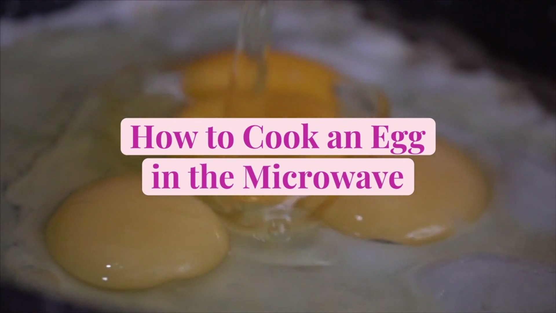 How To Cook An Egg In The Microwave Scrambled Poached Or Omelet Video Dailymotion