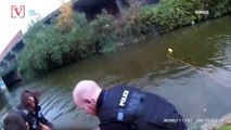 This Heroic Officer and Paramedic Rescue a Drowning Woman!