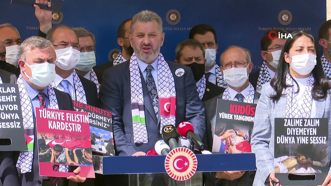 Türkiye- Filistin Dostluk Grubu Başkanı Hasan Turan: “İsrail, insanlık onurunu ayaklar altına almakta, savaş suçu işlemektedir”