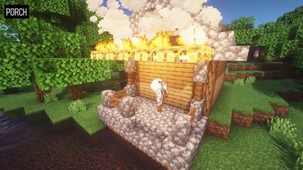 Minecraft: How To Build A Lake House - Simple Survival Lake House Tutorial