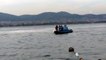 Kocaeli'de tekneleri arızalanınca denizde mahsur kalan gençleri deniz polisi kurtardı