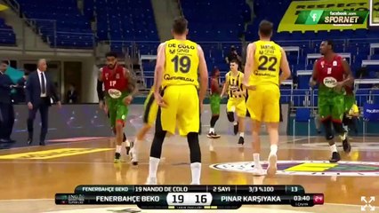 Fenerbahçe  83-79 Pınar Karşıyaka (GENİŞ ÖZET)