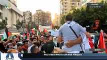 Palestinos marchan en Beirut   Situación en la franja de Gaza - Ahora