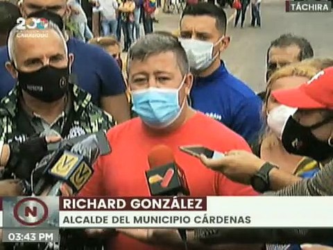 Gobierno Nacional inaugura obra hidráulica y vialidad en el Mcpio. Cardenas, Edo. Táchira