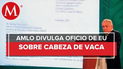 Esto dice la carta que EU envió a México sobre investigación contra Cabeza de Vaca