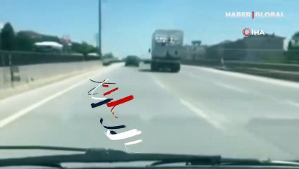 Facianın eşiğinden dönüldü! Piknik tüpleri yola savruldu