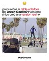 Este chico creó una versión real de la tabla voladora del Green Goblin