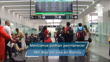 Download Video: Bolivia y México eliminan requisito de visa para ciudadanos de ambos países