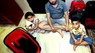 Toddlers, families learn to live with Gaza bombardment