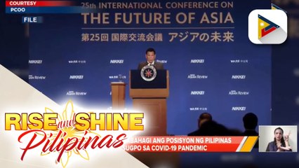 Partisipasyon ni Pangulong Duterte sa Nikkeifuture of Asia Conference, kinumpirma ng Palasyo