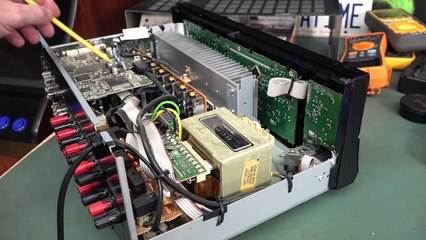 EEVblog 1394 - Onkyo Receiver Repair - Part 1
