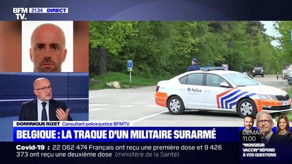 Belgique: La traque d’un militaire surarmé - 20/05