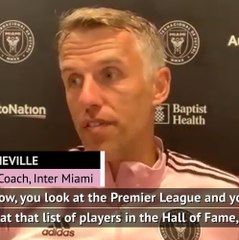 Neville praises 'legend' Beckham after Premier League Hall Of Fame induction