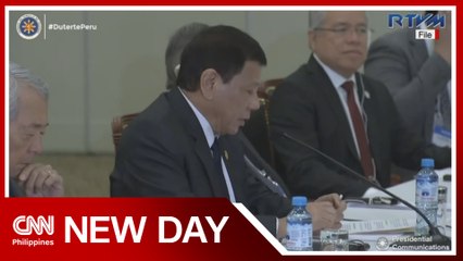 Palace: Duterte eyes meeting with former President on WPS