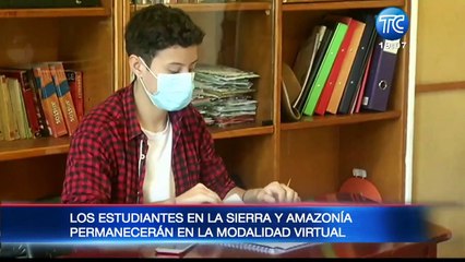 Clases presenciales se mantienen suspendidas en todos los niveles del país
