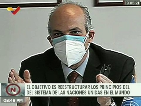 Vicepdte. para la planificación Ricardo Menéndez participó en videoconferencia de la CEPAL