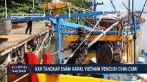 Curi Cumi-Cumi di Perairan Natuna Utara, 6 Kapal Vietnam Diamankan KKP