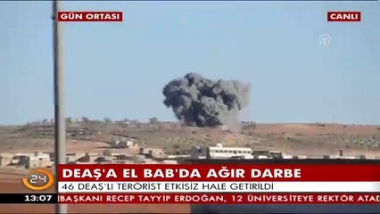 Fırat Kalkanı'nda 46 DEAŞ'lı öldürüldü!