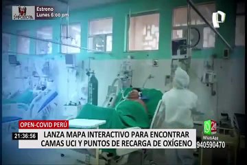 OpenCovid lanza mapa interactivo para encontrar camas UCI y oxígeno