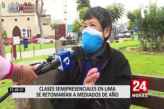 Clases semipresenciales en Lima podrían iniciar a mitad de año, según Minedu