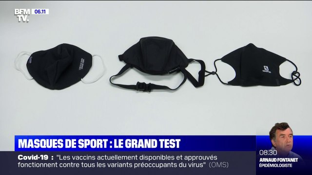 Covifd-19: quel masque de sport est le plus efficace ?