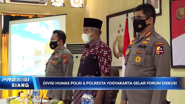Divhumas Polri & Polresta Yogyakarta Gelar FGD Pencegahan Radikalisme