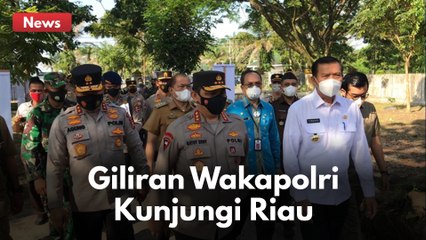 USAI JOKOWI, KINI GILIRAN WAKAPOLRI KOMJEN GATOT EDDY PRAMONO KUNJUNGI RIAU !!