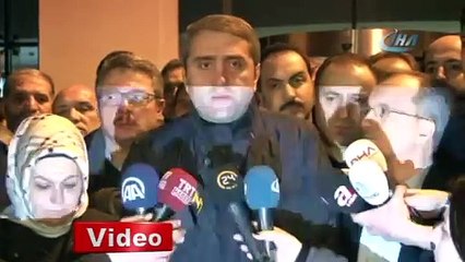 "Lav silahı camları kırarak duvara saplandı"